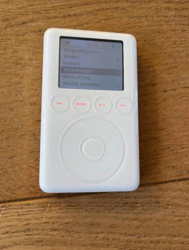 iPod Classic 3G 15GB *Nieuwe Accu*, Audio, Tv en Foto, Mp3-spelers | Apple iPod, Zo goed als nieuw, Classic, 40 GB en meer, Overige kleuren