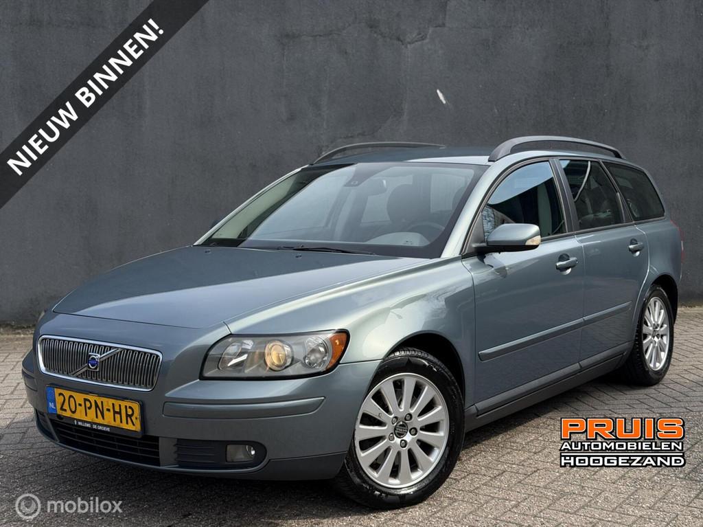 Volvo V50 2.4 Momentum -AIRCO- Apk (10-2026) *INRUIL MOGELIJ, Auto's, Gebruikt, 700 kg, Origineel Nederlands, 1500 kg