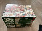 Vijf oude Jan van Haasteren puzzels 1500 stukjes, Ophalen of Verzenden, 500 t/m 1500 stukjes, Gebruikt, Legpuzzel