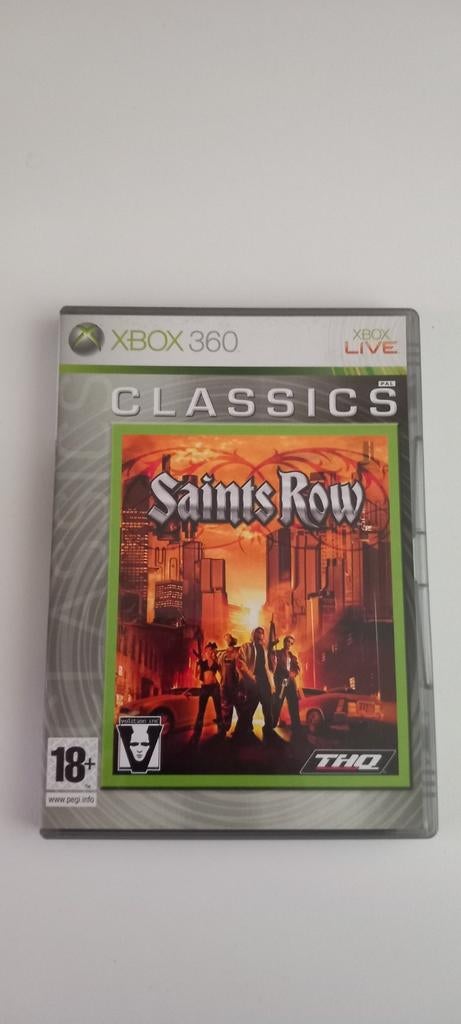 Saints Row - Xbox 360 Classics (PEGI 18+), 1 speler, Ophalen of Verzenden, Avontuur en Actie, Vanaf 18 jaar