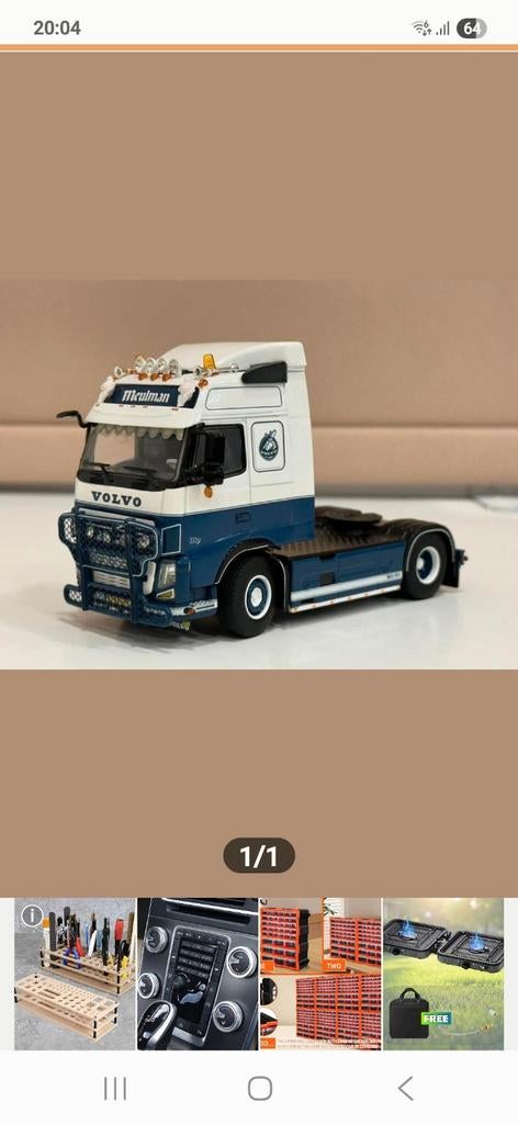 Wsi volvo meulman gezocht volvo fh03., Hobby en Vrije tijd, Modelauto's | 1:50, Ophalen of Verzenden, Zo goed als nieuw, Bus of Vrachtwagen