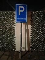 Bord parkeren bezoekers, Ophalen