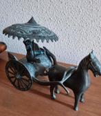 Zeldzame Chinese bronzen strijdwagen,, Ophalen of Verzenden, Brons