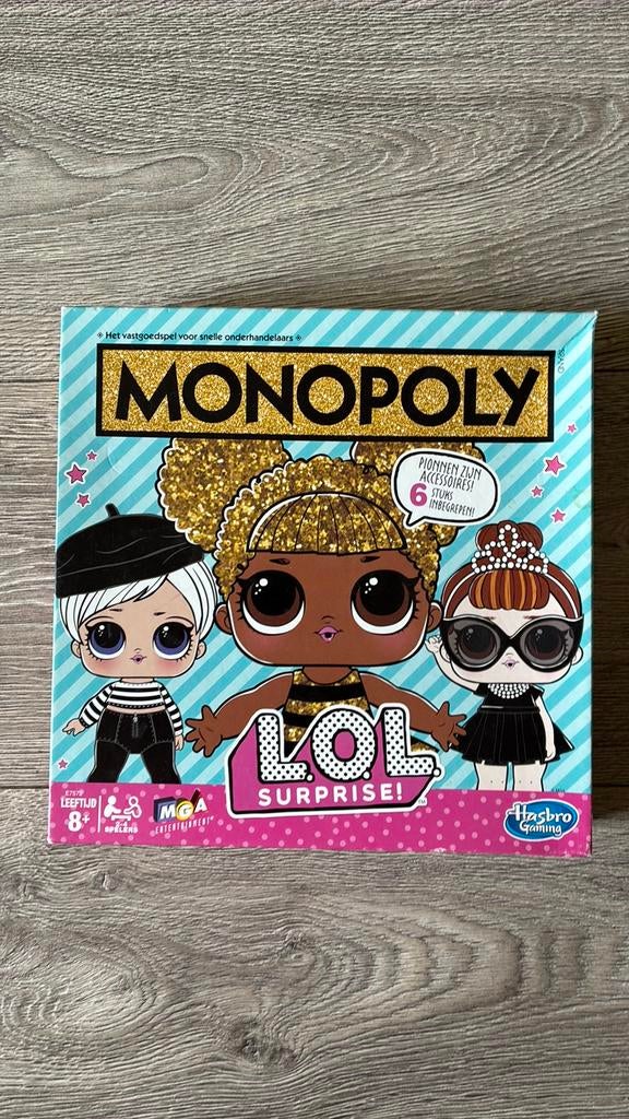 Monopoly Lol Surprise, Ophalen of Verzenden, Gebruikt