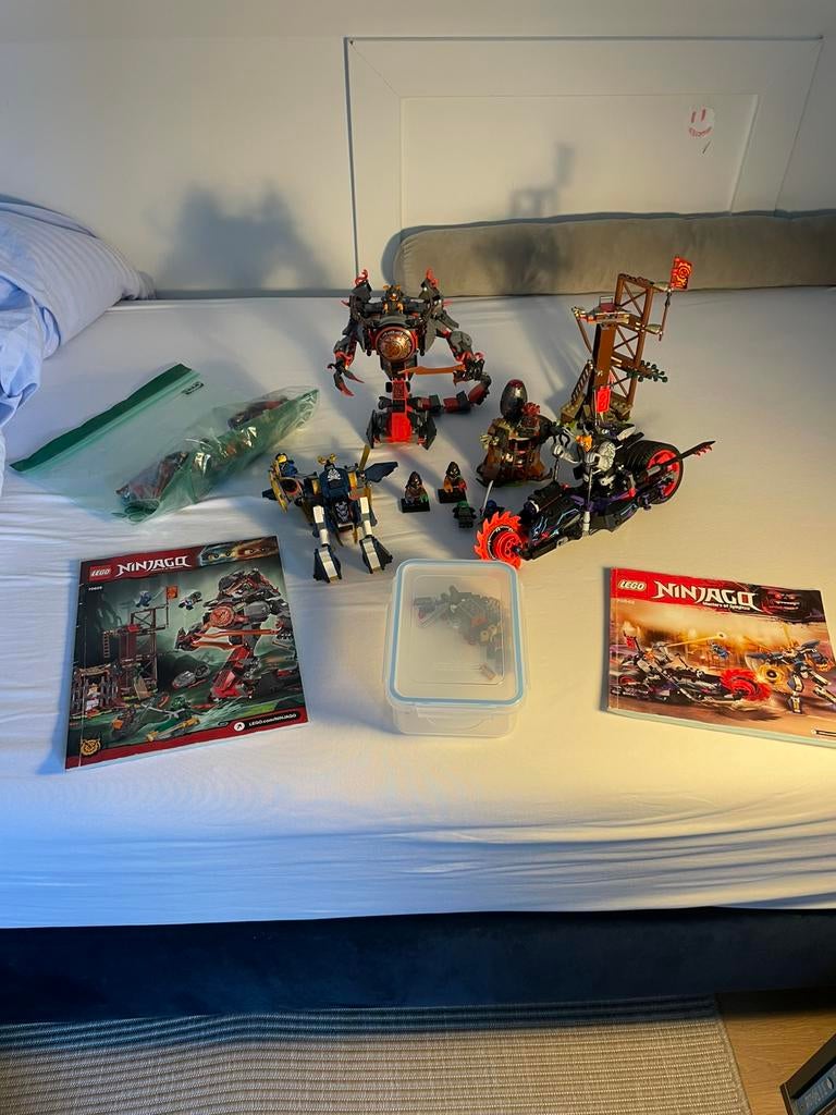 Iron doom/ killow vs samurai X Lego Ninjago bundel, Inclusief extra onderdelen, Lego, Ophalen of Verzenden, Zo goed als nieuw