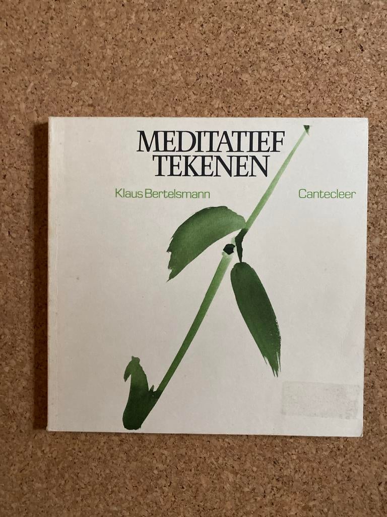 Meditatief Tekenen - Klaus Bertelsmann (Cantecleer), Ophalen of Verzenden, Gelezen, Eén auteur