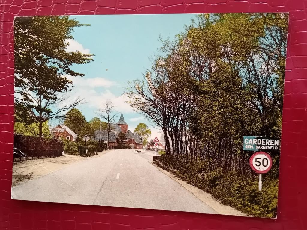 Ansichtkaart Garderen, Verzenden