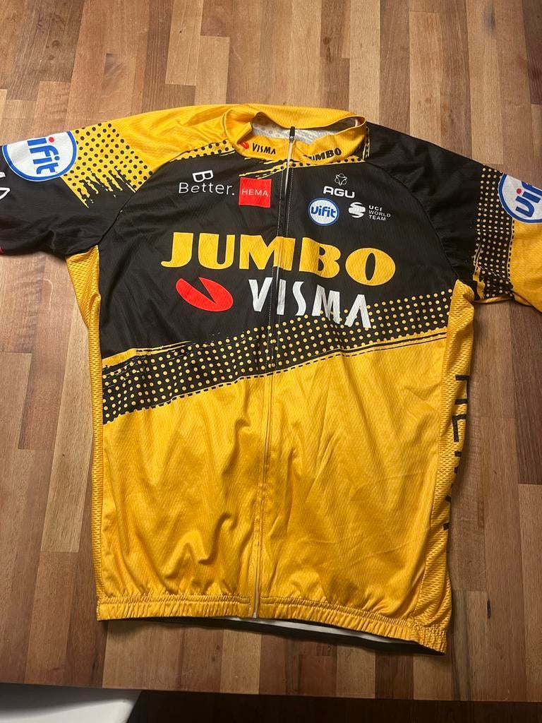 Jumbo Visma Replica, Ophalen, Heren, Zo goed als nieuw, XL