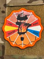 298 SQN chinook FBO inzet spanje 2025 embleem, Verzenden, Luchtmacht, Nederland, Embleem of Badge