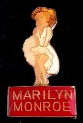 Marilyn Monroe pin, Verzenden, Nieuw, Figuurtje, Speldje of Pin