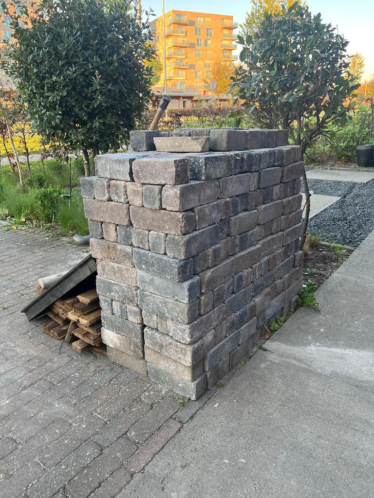 Duurzame stenen, Ophalen, Zo goed als nieuw