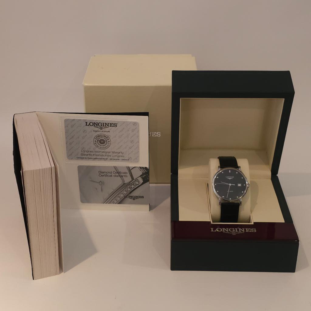 Longines Elegant collection l4.910.4.57.2 Horloge, Longines, Gebruikt, Support@longines.com, 2610 Longines Drive
Lexington, KY 40513
USA