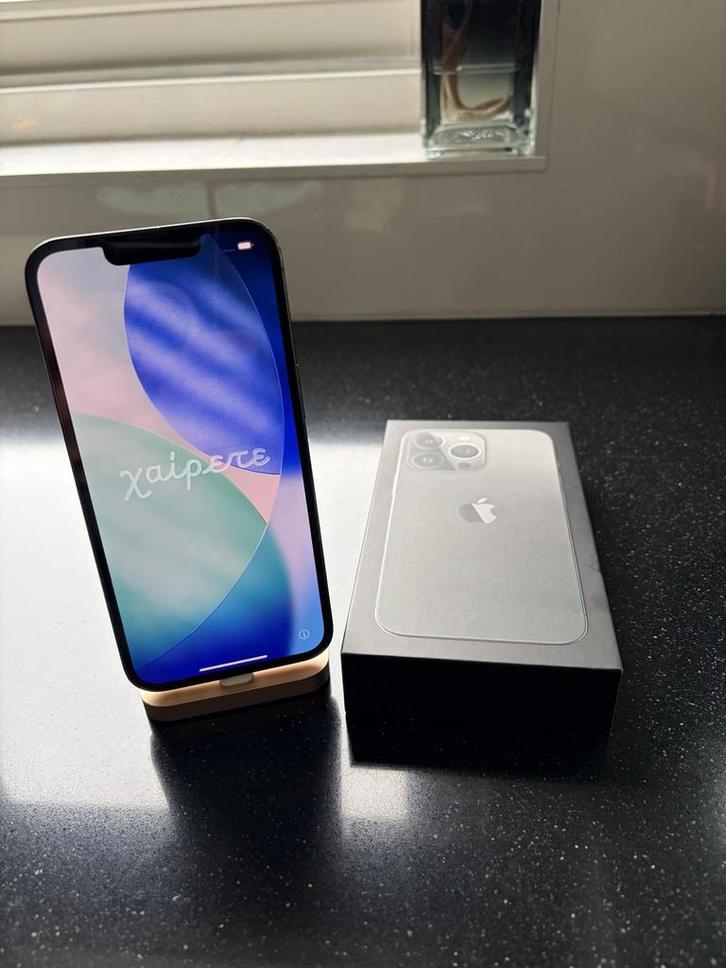 Apple iPhone 13 Pro 128GB Graphite, Telecommunicatie, Mobiele telefoons | Apple iPhone, Zo goed als nieuw, 128 GB, iPhone 13 Pro