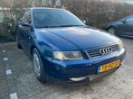 Audi A3 1.8 Turbo 110KW 3D 1998 Blauw, Auto's, Audi, 4 cilinders, Blauw, 610 kg, Origineel Nederlands