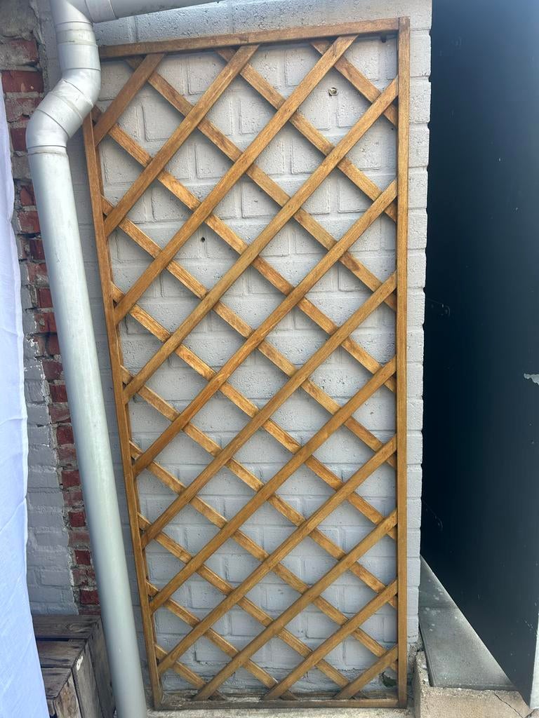Houten klimrek voor planten - 180x75 cm, Tuin en Terras, Ophalen, Gebruikt, Minder dan 100 cm, 150 tot 200 cm