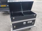 2x grote Flightcase op zware kar, Ophalen, Gebruikt, Overige instrumenten, Flightcase