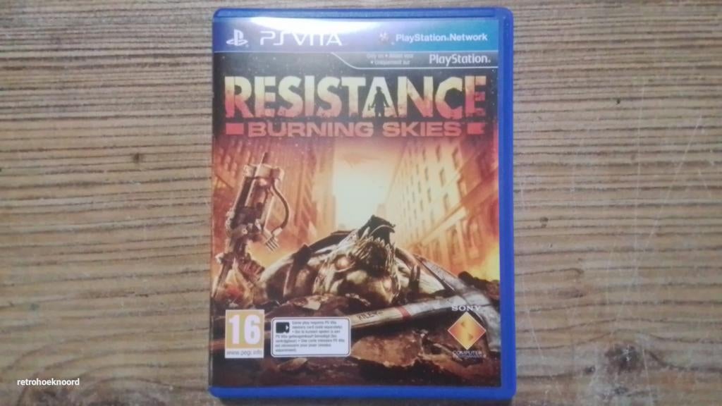 Resistance: Burning Skies PS Vita - Actie Shooter Game, Online, Gebruikt, Shooter, 1 speler