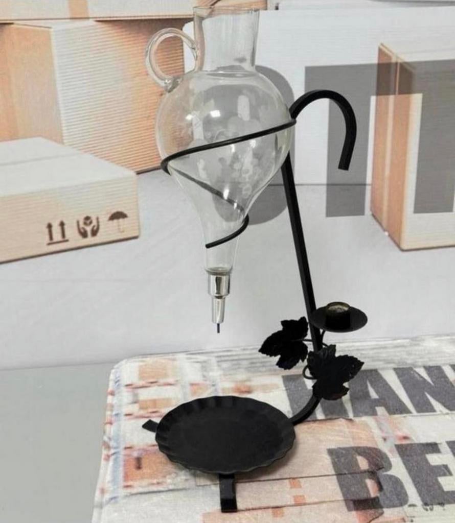 1950 antiek Wijndispenser wijn beluchter schenker decanter, Ophalen of Verzenden, Zo goed als nieuw, Frankrijk, Overige typen