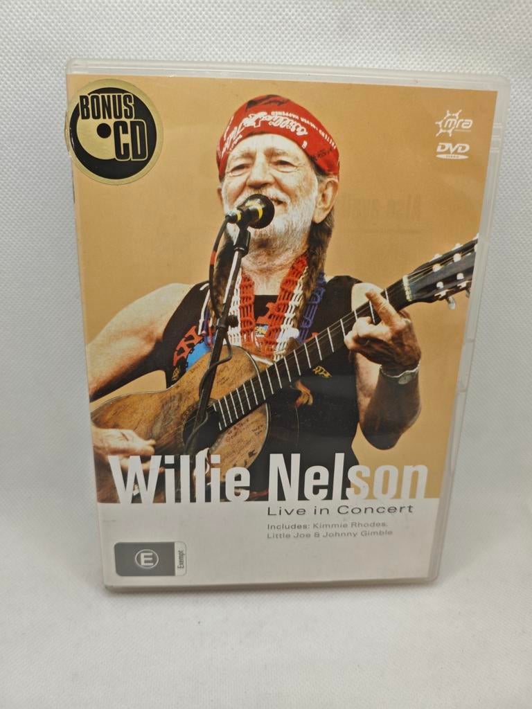 Willie Nelson in concert dvd, Alle leeftijden, Ophalen of Verzenden, Zo goed als nieuw