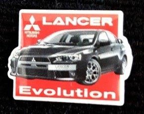 Mitsubishi- Lancer Evolution pin, Verzenden, Nieuw, Transport, Speldje of Pin