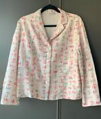 B.M. Company linnen jasje / blouse, borduursel, maat XXL 44, Verzenden, Zo goed als nieuw, Maat 42/44 (L)