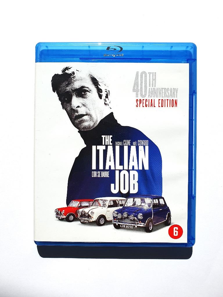 The Italian Job (1969), Cd's en Dvd's, Blu-ray, Zo goed als nieuw, Klassiekers, Ophalen of Verzenden