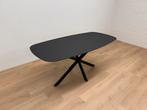 Deens ovale eettafel Fenix Nero Ingo 175x85