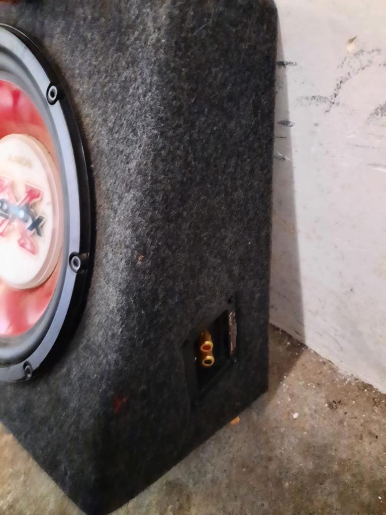 Sony Xplod Subwoofer in behuizing, Ophalen, Gebruikt, Subwoofer, Sony