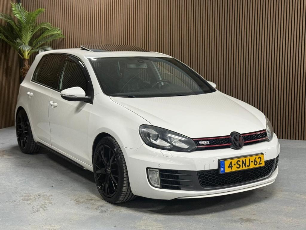 Volkswagen Golf 2.0 GTI (bj 2009, automaat), Auto's, Volkswagen, Euro 5, Gebruikt, 4 cilinders, Wit