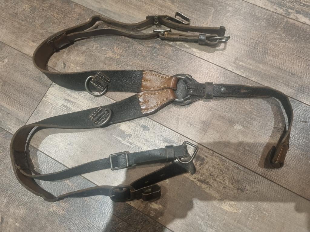 Duits WOII Y-riem wehrmacht  (2), Verzamelen, Militaria | Tweede Wereldoorlog, Ophalen of Verzenden, Duitsland, Overige typen