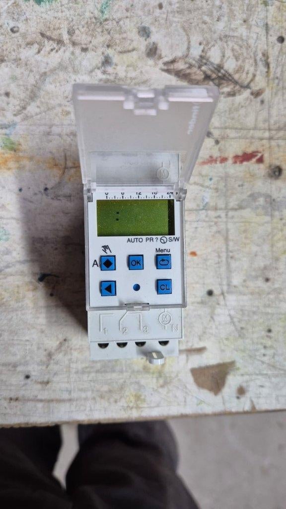 finder schakelklokje, Ophalen of Verzenden, Zo goed als nieuw, Schakelaar