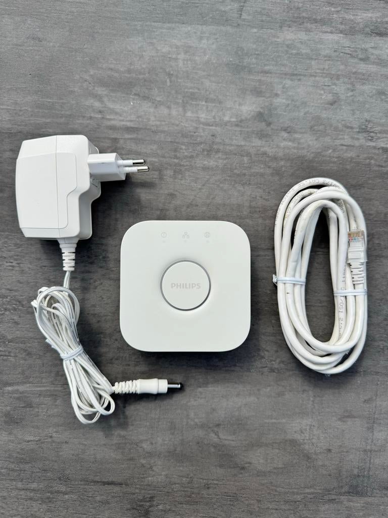 Philips Hue Bridge V2 - Slimme Verlichting Hub, Computers en Software, Routers en Modems, Zo goed als nieuw, Ophalen of Verzenden
