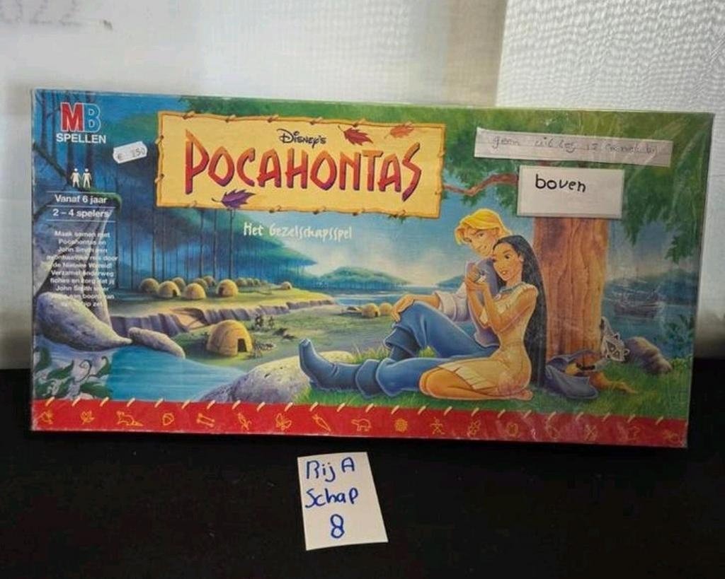Disney's Pocahontas: Het Gezelschapsspel, Ophalen of Verzenden, Een of twee spelers, Consumer_affairs@hasbro.co.uk, Gebruikt