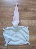 Difrax grote lichtgroen-roze pluche knuffeldoek pop lange pu, Kinderen en Baby's, Speelgoed | Knuffels en Pluche, Ophalen of Verzenden