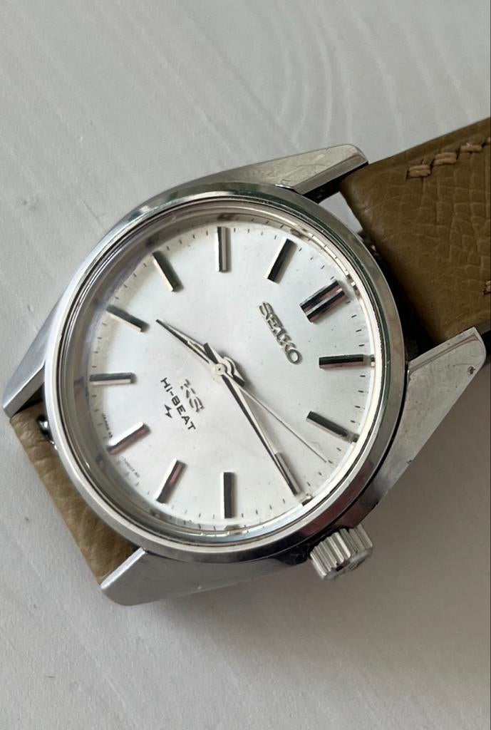 King Seiko 45-7001 Hi-beat, Seiko, Staal, Polshorloge, Ophalen of Verzenden