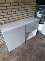 Twee grijze keukenkastjes, Ophalen, Gebruikt