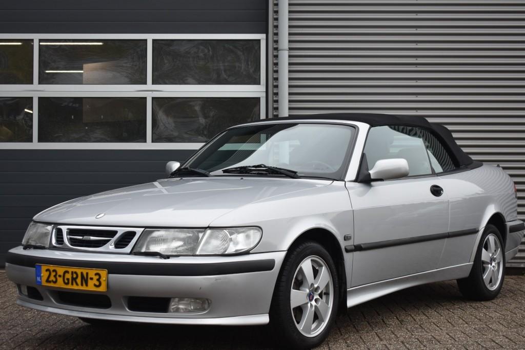Saab 9-3 2.0T S LUXURY / LEDER / CLIMA / CRUIS, Auto's, Saab, 1380 kg, Gebruikt, 4 cilinders, Handgeschakeld