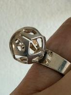 R139/Zilveren Vintage HEDBERGS GULD Design ring ZWEDEN, Gebruikt, Verzenden, X, Dame
