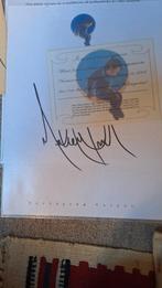 Neverland Valley Michael jackson gesigneerde sheet, Ophalen of Verzenden, Zo goed als nieuw, Poster, Artwork of Schilderij