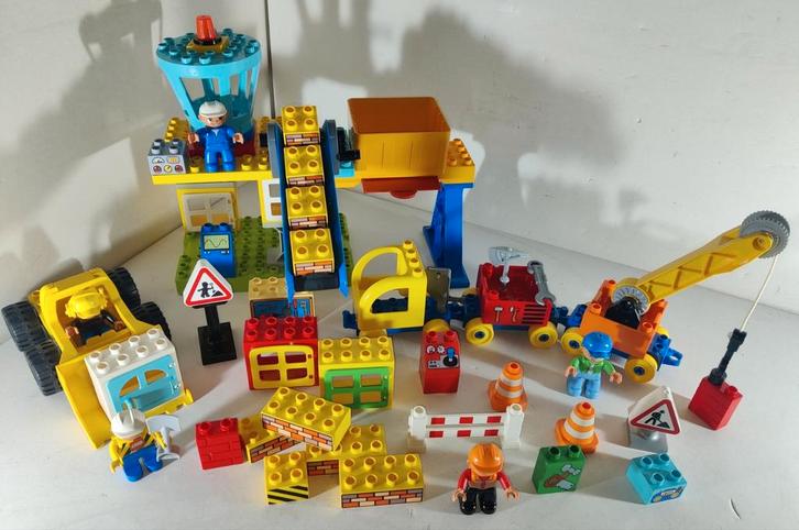 ❤️💚🩵 Duplo bouwplaats, Kinderen en Baby's, Speelgoed | Duplo en Lego, Duplo, Ophalen of Verzenden