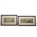 Johan Hemkes (1894-1988) - ‘Galamadammen’ en 'Oan 'e mar', Ophalen of Verzenden