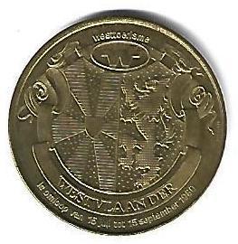 *gemeente penning west vlaanderen 1980, Verzenden, Losse munt