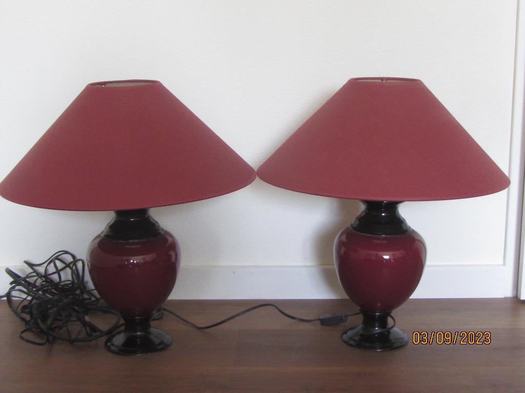 Schemerlampen, Overige materialen, Ophalen of Verzenden, Minder dan 50 cm, Klasiek