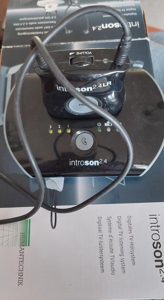 Draadloos introson 2.4 b/d audiologisch hoorsysteem, Ophalen of Verzenden, Overige merken, Draadloos