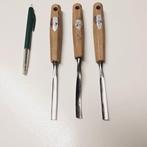 Gutsen, beitels van Skandia,houtsnijden carving, Ophalen of Verzenden