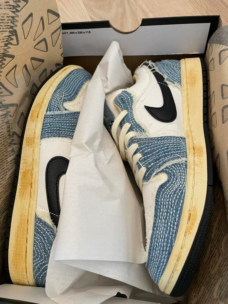 Air Jordan 1 Low SE sneakers, Wit, Nieuw, Ophalen of Verzenden, Sneakers of Gympen