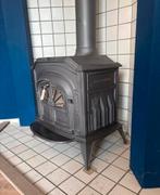 Resolute Haardkachel - Vrijstaande Houthaard, Ophalen, Gebruikt, Vrijstaande haard, Houthaard