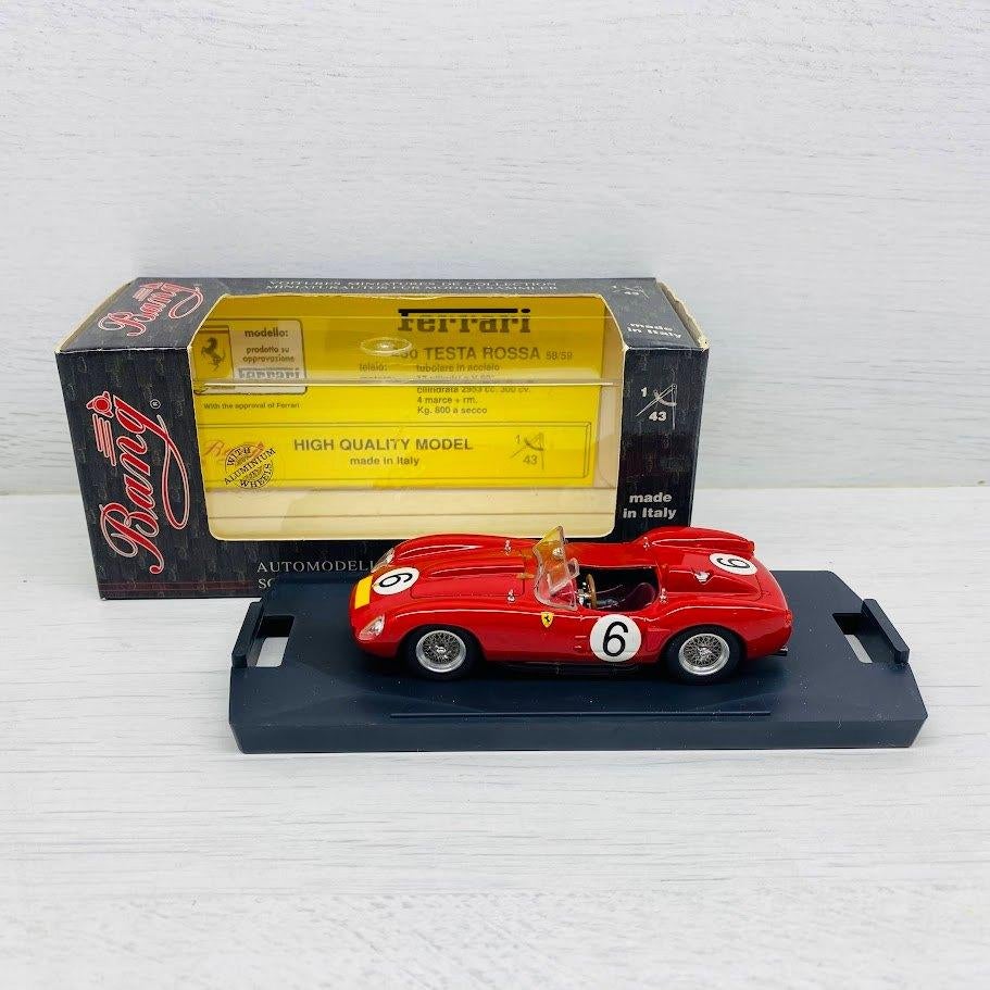 Bang 1:43 | Ferrari 250 Testa Rossa 1958 #6, Ophalen of Verzenden, Zo goed als nieuw, Auto, Overige merken
