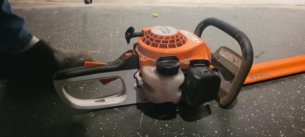 Stihl hs45 heggenschaar, Tuin en Terras, Heggenscharen, Ophalen, Benzine