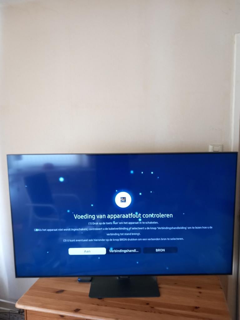 Samsung QLED 4K 55 inch Smart TV - 4 jaar oud, Ophalen, Samsung, 100 cm of meer, 4k (UHD)